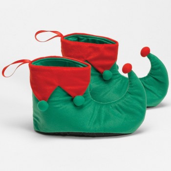 Santa's Helper Elf Shoes Deluxe Adult BUY